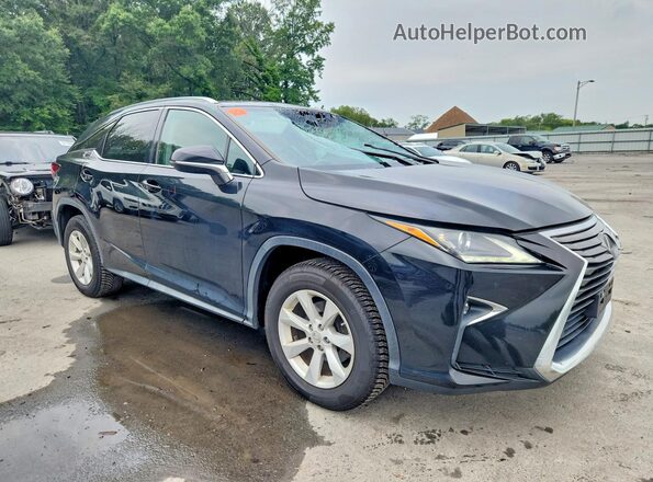 2T2BZMCA6HC105584 2017 LEXUS RX Black წინა პანელის ხედი