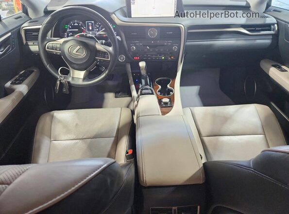 2T2BZMCA6HC112230 2017 LEXUS RX Белый Вид панели приборов
