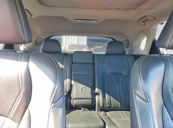 2T2BZMCA6HC112406 2017 LEXUS RX White Հետևի նստատեղերի տեսք