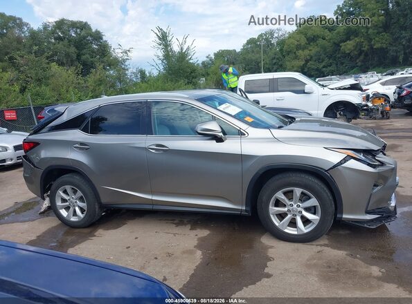 2T2BZMCA6HC125530 2017 LEXUS RX 350 Gray Vista interior trasera