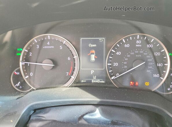 2T2BZMCA6HC133854 2017 LEXUS RX Silver Vista del cuadro de instrumentos