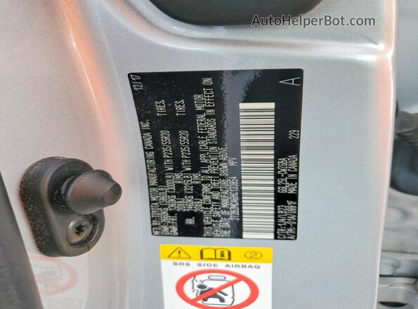 2T2BZMCA6HC133854 2017 LEXUS RX Silver Vista del compartimento del motor
