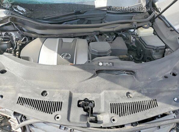 2T2BZMCA6HC133854 2017 LEXUS RX Silver Vista interior trasera