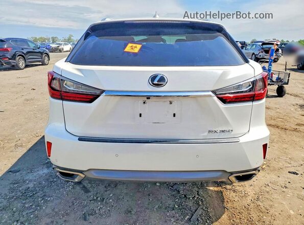 2T2BZMCA6JC142835 2018 LEXUS RX White Հետևի տեսք
