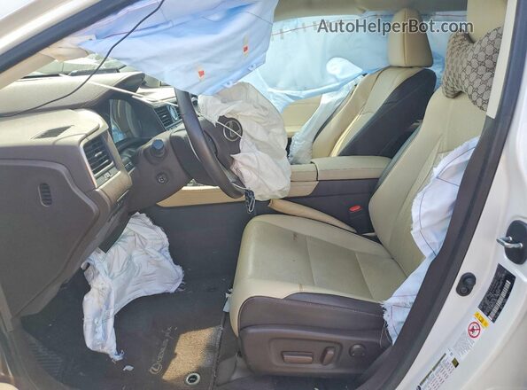 2T2BZMCA6JC142835 2018 LEXUS RX White Սալոնի դիմացի տեսք