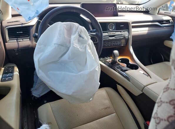 2T2BZMCA6JC142835 2018 LEXUS RX White Առջևի վահանակի տեսք