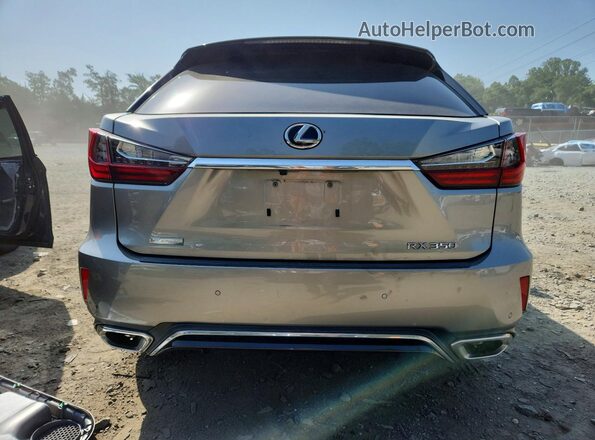 2T2BZMCA6JC158954 2018 LEXUS RX Серый Вид сзади