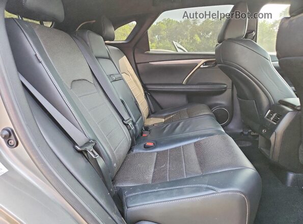 2T2BZMCA6JC158954 2018 LEXUS RX Серый Вид задней части салона