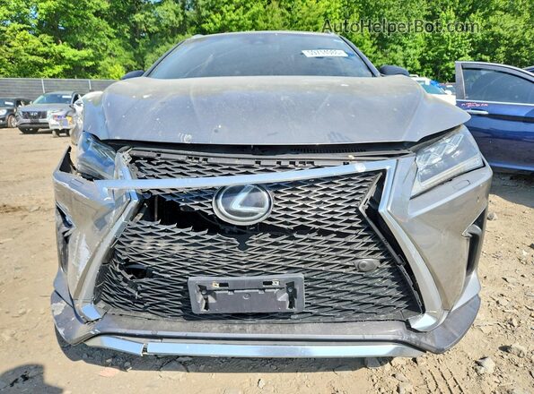 2T2BZMCA6JC158954 2018 LEXUS RX Серый Вид спереди