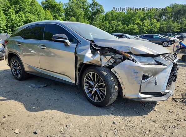 2T2BZMCA6JC158954 2018 LEXUS RX Серый Передняя правая четверть