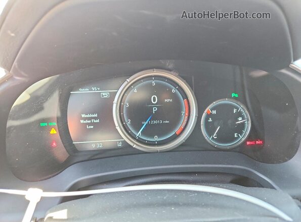2T2BZMCA6JC158954 2018 LEXUS RX Серый Вид щитка приборов