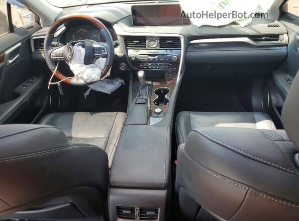 2T2BZMCA6KC190787 2019 LEXUS RX Black Առջևի վահանակի տեսք