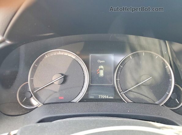 2T2BZMCA6KC190787 2019 LEXUS RX Black Սարքավորումների վահանակի տեսք