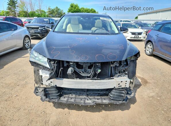2T2BZMCA6KC191146 2019 LEXUS RX Black Вид спереду