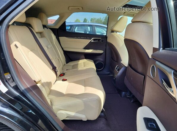 2T2BZMCA6KC191146 2019 LEXUS RX Black Вид задньої частини салону