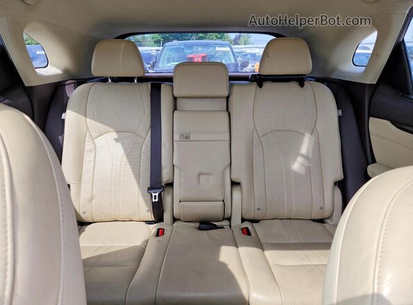 2T2BZMCA6KC191146 2019 LEXUS RX Black Вид задніх сидінь