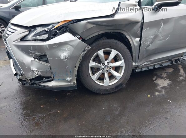2T2BZMCA6KC198355 2019 LEXUS RX 350 Gray Widok z przodu