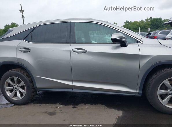 2T2BZMCA6KC198355 2019 LEXUS RX 350 Gray Widok wnętrza z tyłu