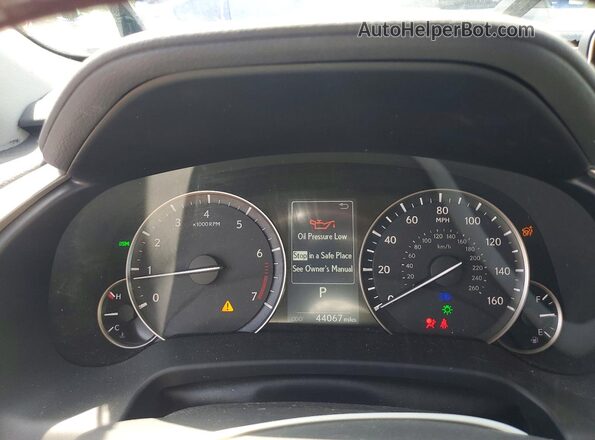 2T2BZMCA6KC209449 2019 LEXUS RX Silver Widok zestawu wskaźników