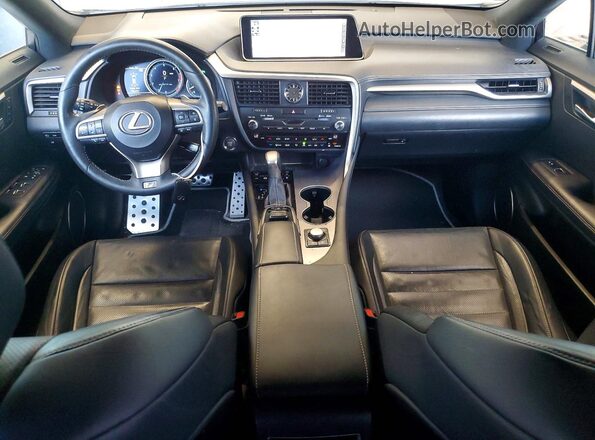 2T2BZMCA7GC017402 2016 LEXUS RX White Vista del salpicadero