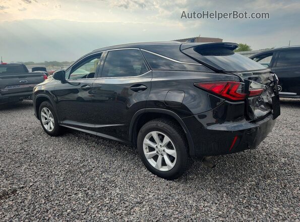 2T2BZMCA7GC019036 2016 LEXUS RX Black უკანა მარცხენა