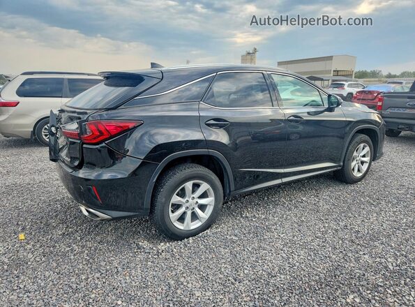 2T2BZMCA7GC019036 2016 LEXUS RX Black უკანა მარჯვენა