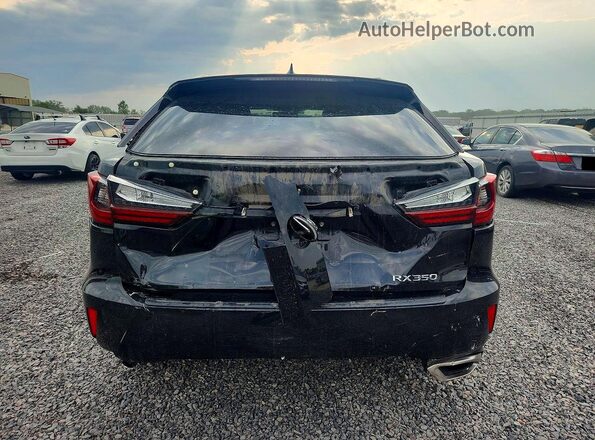 2T2BZMCA7GC019036 2016 LEXUS RX Black წინა სალონის ხედი