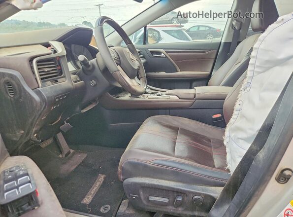 2T2BZMCA7GC024639 2016 LEXUS RX Silver Вид салону спереду