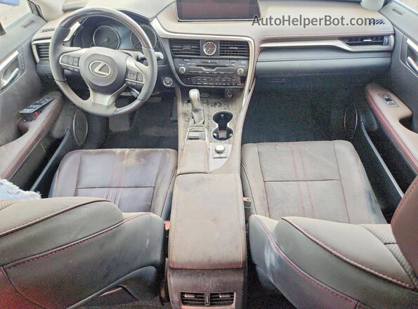 2T2BZMCA7GC024639 2016 LEXUS RX Silver Вид панелі приладів