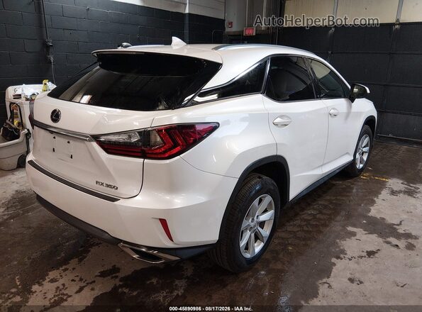 2T2BZMCA7GC040985 2016 LEXUS RX 350 White Задня права чверть