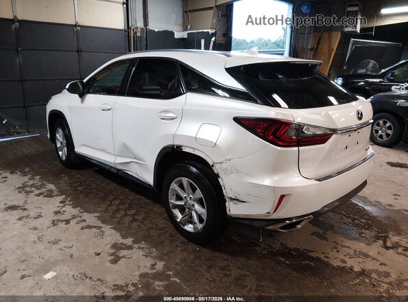 2T2BZMCA7GC040985 2016 LEXUS RX 350 White Вид спереду