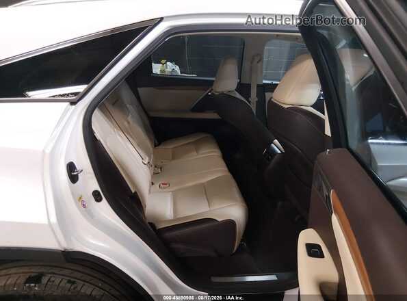 2T2BZMCA7GC040985 2016 LEXUS RX 350 White Вид наклейки з VIN-кодом
