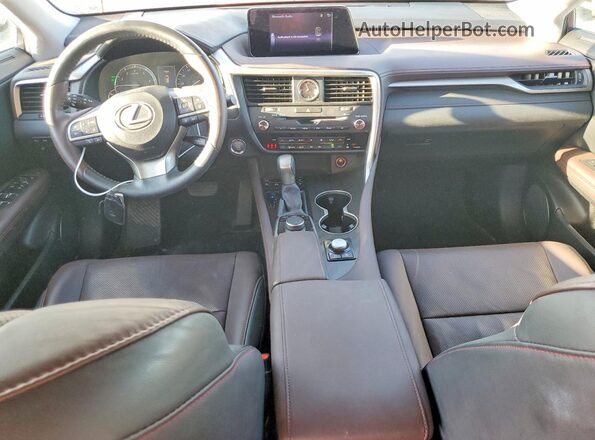 2T2BZMCA7HC094174 2017 LEXUS RX Белый Вид панели приборов