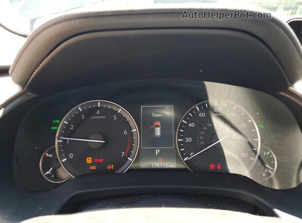 2T2BZMCA7HC118585 2017 LEXUS RX Black Instrument cluster view