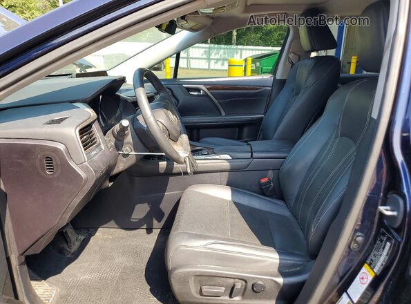 2T2BZMCA7HC128677 2017 LEXUS RX Blue Սալոնի դիմացի տեսք