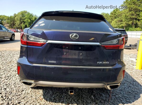 2T2BZMCA7HC128677 2017 LEXUS RX Blue Հետևի տեսք