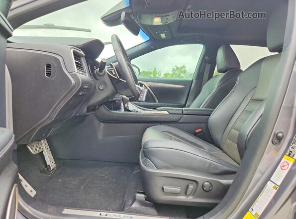 2T2BZMCA7JC155352 2018 LEXUS RX Gray Vista interior delantera