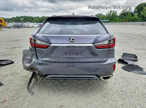 2T2BZMCA7JC155352 2018 LEXUS RX Gray Vista trasera