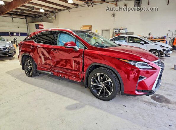 2T2BZMCA7KC180737 2019 LEXUS RX Burgundy Передня права чверть