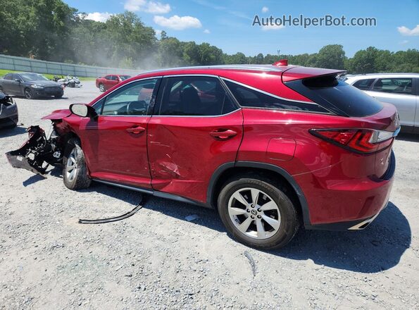 2T2BZMCA7KC195724 2019 LEXUS RX Red Trasero izquierdo