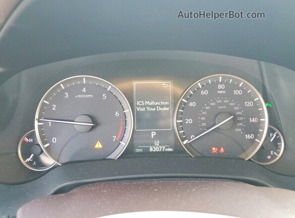 2T2BZMCA7KC202106 2019 LEXUS RX White Vista del cuadro de instrumentos