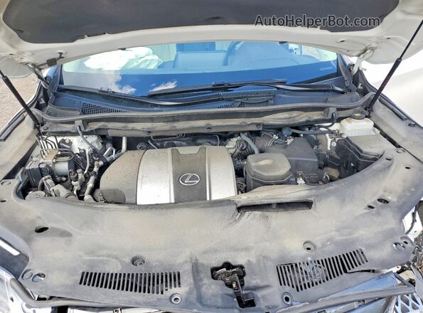 2T2BZMCA7KC202106 2019 LEXUS RX White Vista del compartimento del motor