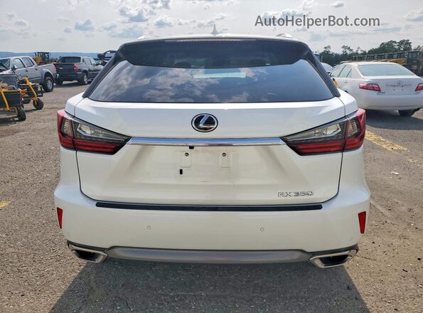 2T2BZMCA7KC205359 2019 LEXUS RX White უკანა ხედი