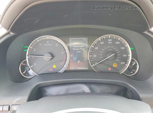 2T2BZMCA7KC205359 2019 LEXUS RX White ხელსაწყოთა პანელის ხედი