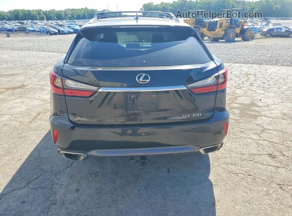 2T2BZMCA8GC019370 2016 LEXUS RX Black Widok z tyłu