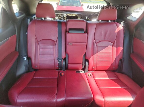 2T2BZMCA8GC023726 2016 LEXUS RX Black Vista de los asientos traseros