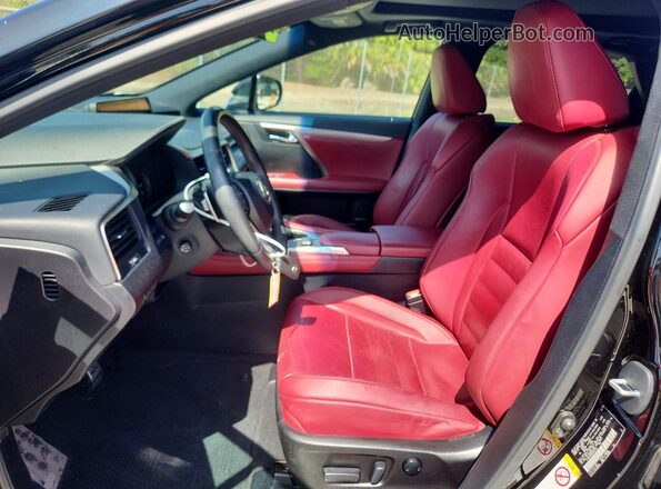 2T2BZMCA8GC023726 2016 LEXUS RX Black Vista interior delantera