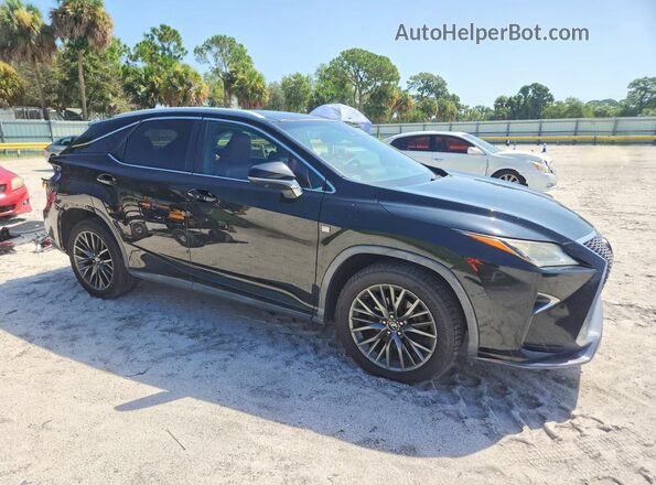 2T2BZMCA8GC023726 2016 LEXUS RX Black Delantero derecho