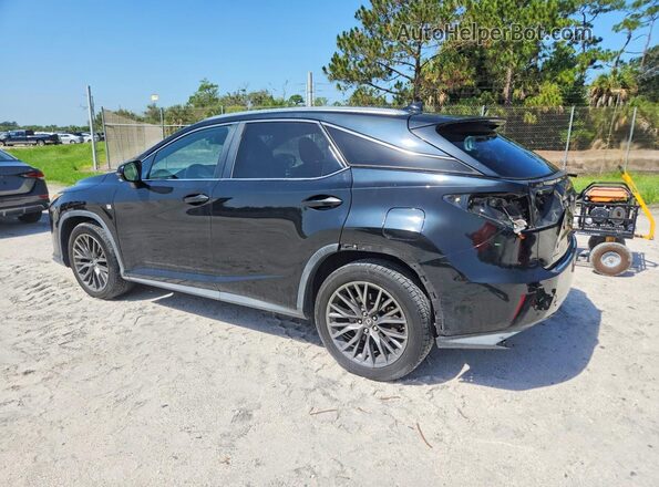 2T2BZMCA8GC023726 2016 LEXUS RX Black Trasero izquierdo