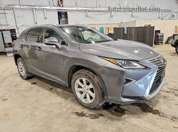 2T2BZMCA8HC069431 2017 LEXUS RX Серый Передняя правая четверть